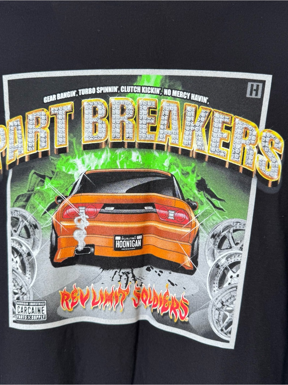 NWT Hoonigan Part Breakers Graphic Tee - Picture 4 of 6